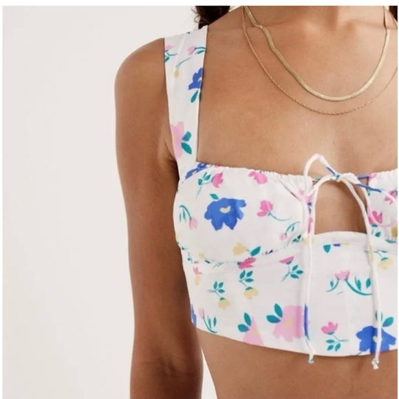 For Love And Lemons Tops - Farah Floral Print Women's Top for love and lemons